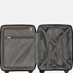 Handbagage Koffers^Duifhuizen Paloma handbagage koffer 55 cm black/copper