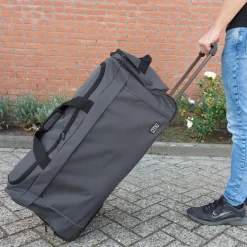 Reistassen Op Wielen^Duifhuizen reistas met wielen 65 cm midnight grey