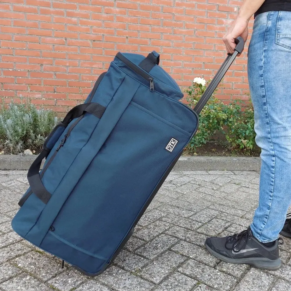 Reistassen Op Wielen^Duifhuizen reistas met wielen 65 cm oxford blue