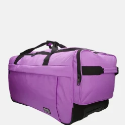 Reistassen Op Wielen^Duifhuizen reistas met wielen 65 cm lavender