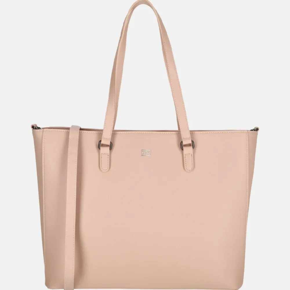 Shoppers^Duifhuizen Saffiano shopper L oudroze