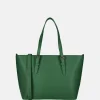 Schoolhandtassen | Shoppers^Duifhuizen Saffiano shopper M papegaai groen