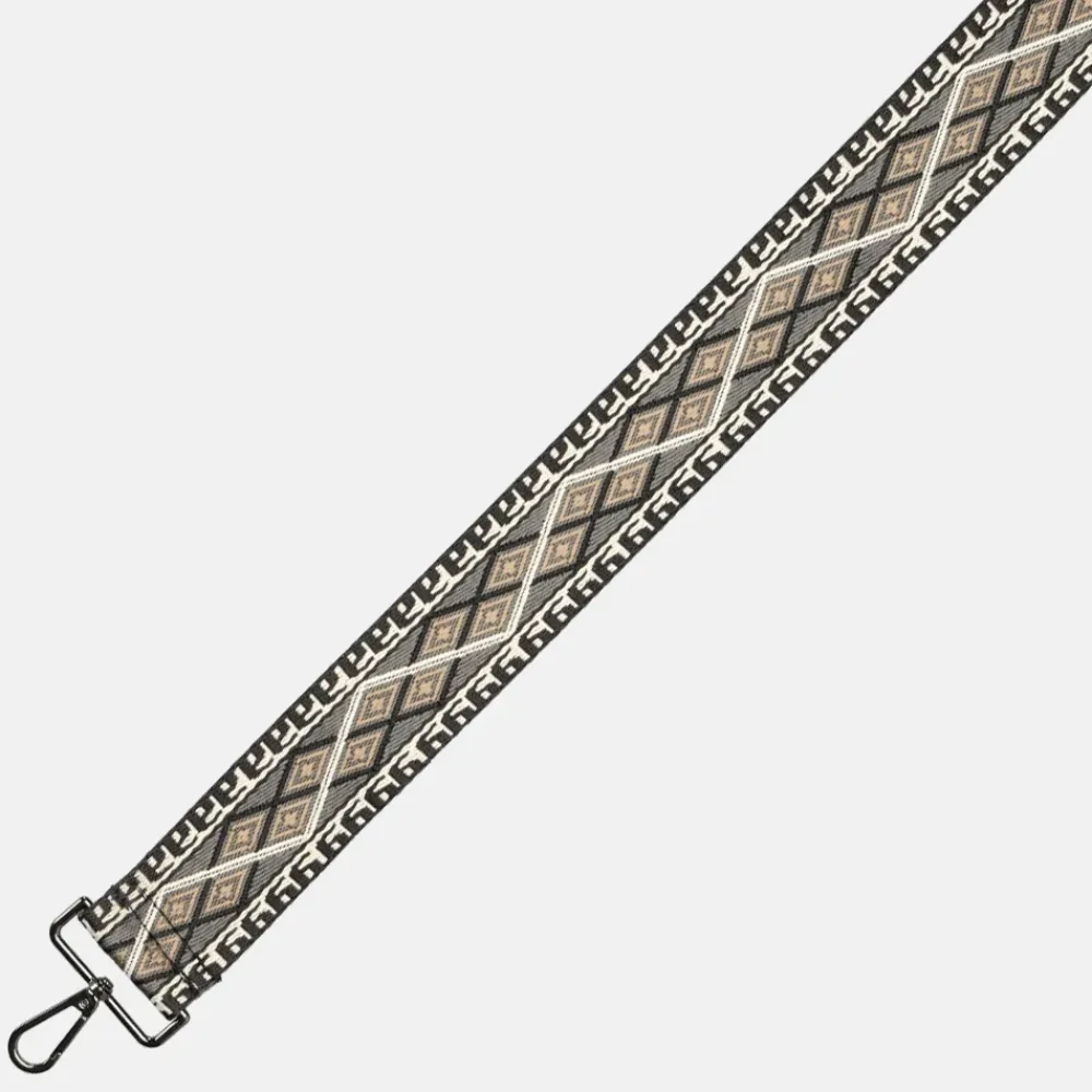 Schouderbanden^Duifhuizen schouderband diamond grijs