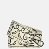 Schouderbanden^Duifhuizen schouderband paisley beige/wit
