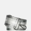 Schouderbanden^Duifhuizen schouderband streep light grey