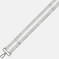 Schouderbanden^Duifhuizen schouderband streep light grey