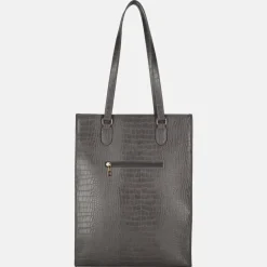 Schoolhandtassen | Dames Laptoptassen^Duifhuizen shopper 14 inch middengrijs