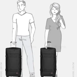 Reistassen Op Wielen^Eastpak Transit'R reistas M black