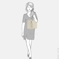 Shoppers^Emily & Noah Brook shopper light taupe
