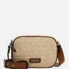 Crossbody Tassen^Emily & Noah Elda crossbody tas raffia sand