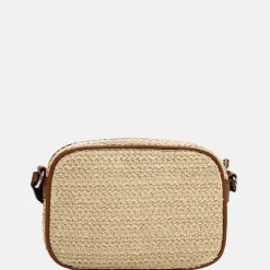 Crossbody Tassen^Emily & Noah Elda crossbody tas raffia sand