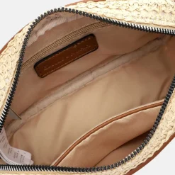 Crossbody Tassen^Emily & Noah Elda crossbody tas raffia sand