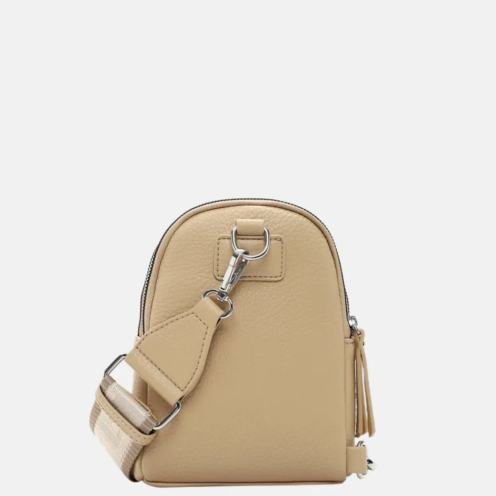 Crossbody Tassen^Emily & Noah Elena crossbody tas camel