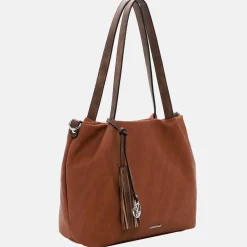 Shoppers^Emily & Noah Elke shopper cognac