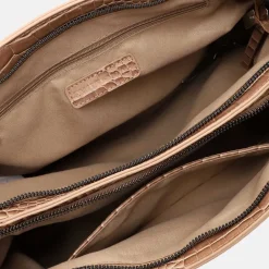 Handtassen^Emily & Noah Emilia handtas M taupe