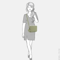 Crossbody Tassen^Emily & Noah Enie crossbody tas pistachio