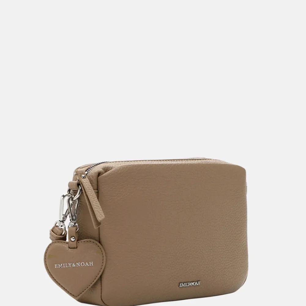 Crossbody Tassen^Emily & Noah Enie crossbody tas taupe