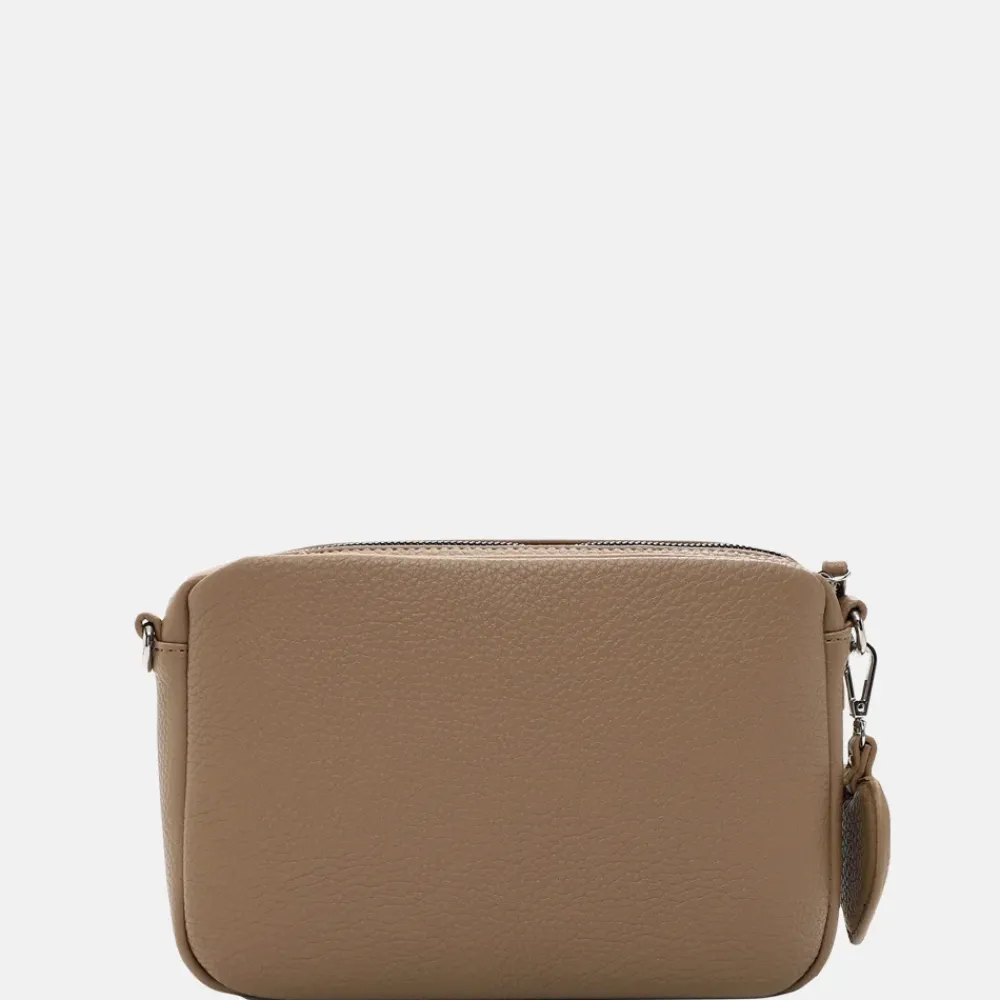 Crossbody Tassen^Emily & Noah Enie crossbody tas taupe