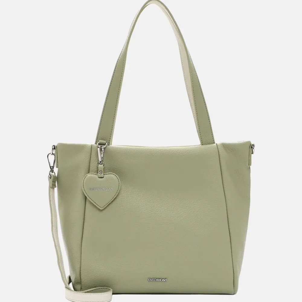Shoppers^Emily & Noah Enie shopper pistachio