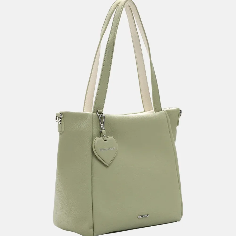 Shoppers^Emily & Noah Enie shopper pistachio