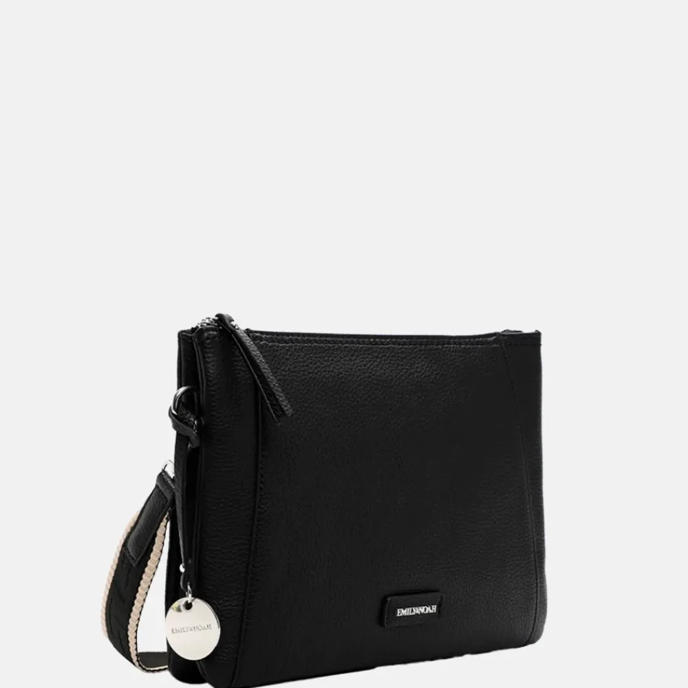 Crossbody Tassen^Emily & Noah Enna crossbody tas L black