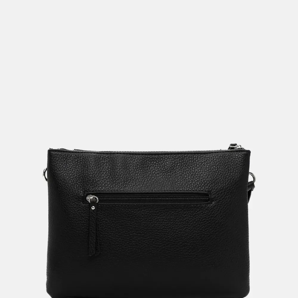 Crossbody Tassen^Emily & Noah Enna crossbody tas L black