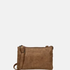 Crossbody Tassen^Enrico Benetti Anna crossbody tas camel