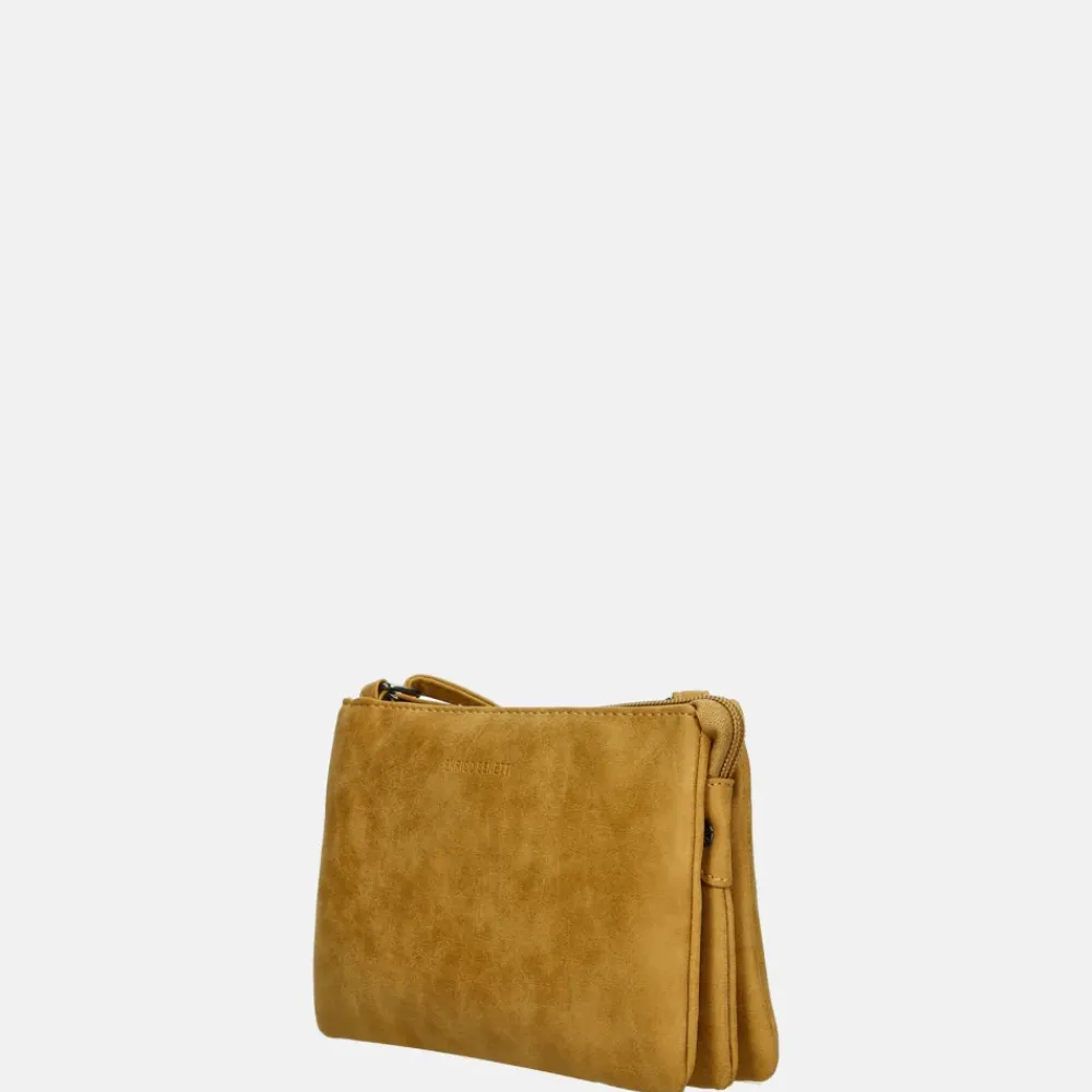 Crossbody Tassen^Enrico Benetti Anna crossbody tas ochre