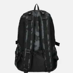 Vrijetijd Rugzakken | School Rugzakken^Enrico Benetti Arizona rugzak M zwart camouflage