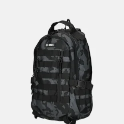 Vrijetijd Rugzakken | School Rugzakken^Enrico Benetti Arizona rugzak zwart camouflage