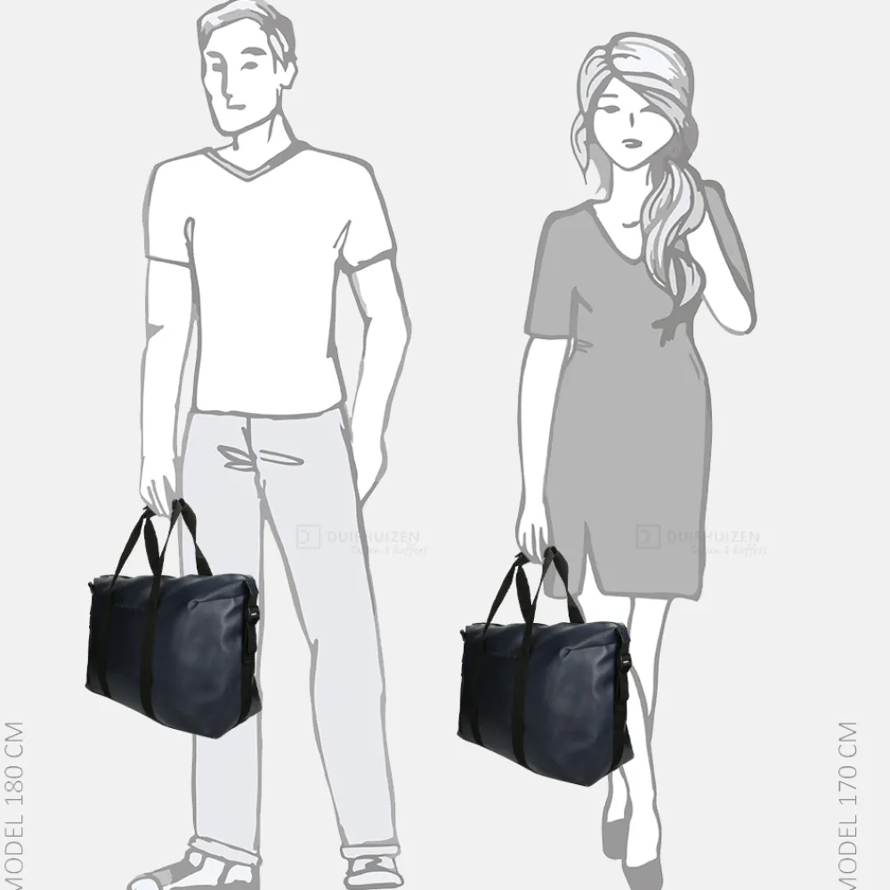 Handbagage Tassen | Weekendtassen^Enrico Benetti Bridgetown weekendtas blauw