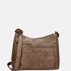 Crossbody Tassen^Enrico Benetti Caen crossbody tas lichttaupe