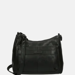 Crossbody Tassen^Enrico Benetti Caen crossbody tas black