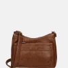 Crossbody Tassen^Enrico Benetti Caen crossbody tas cognac