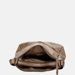 Crossbody Tassen^Enrico Benetti Caen crossbody tas lichttaupe