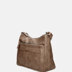 Crossbody Tassen^Enrico Benetti Caen crossbody tas lichttaupe