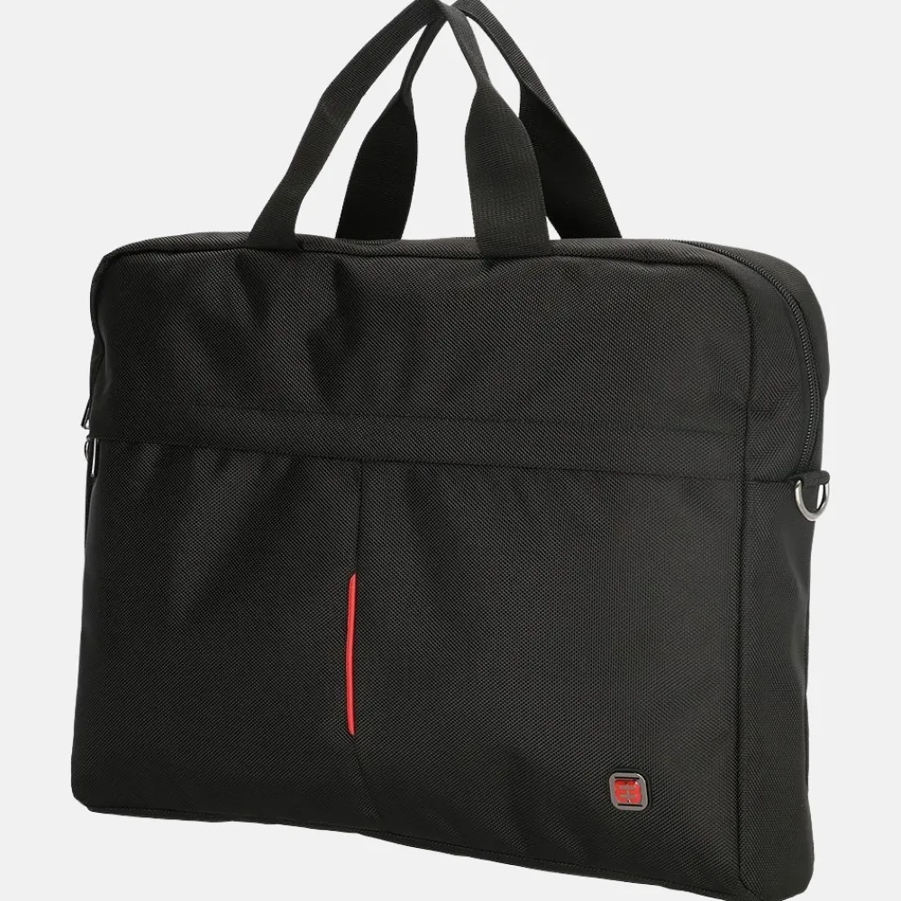 Heren Laptoptassen^Enrico Benetti Cornell laptoptas 17 inch black