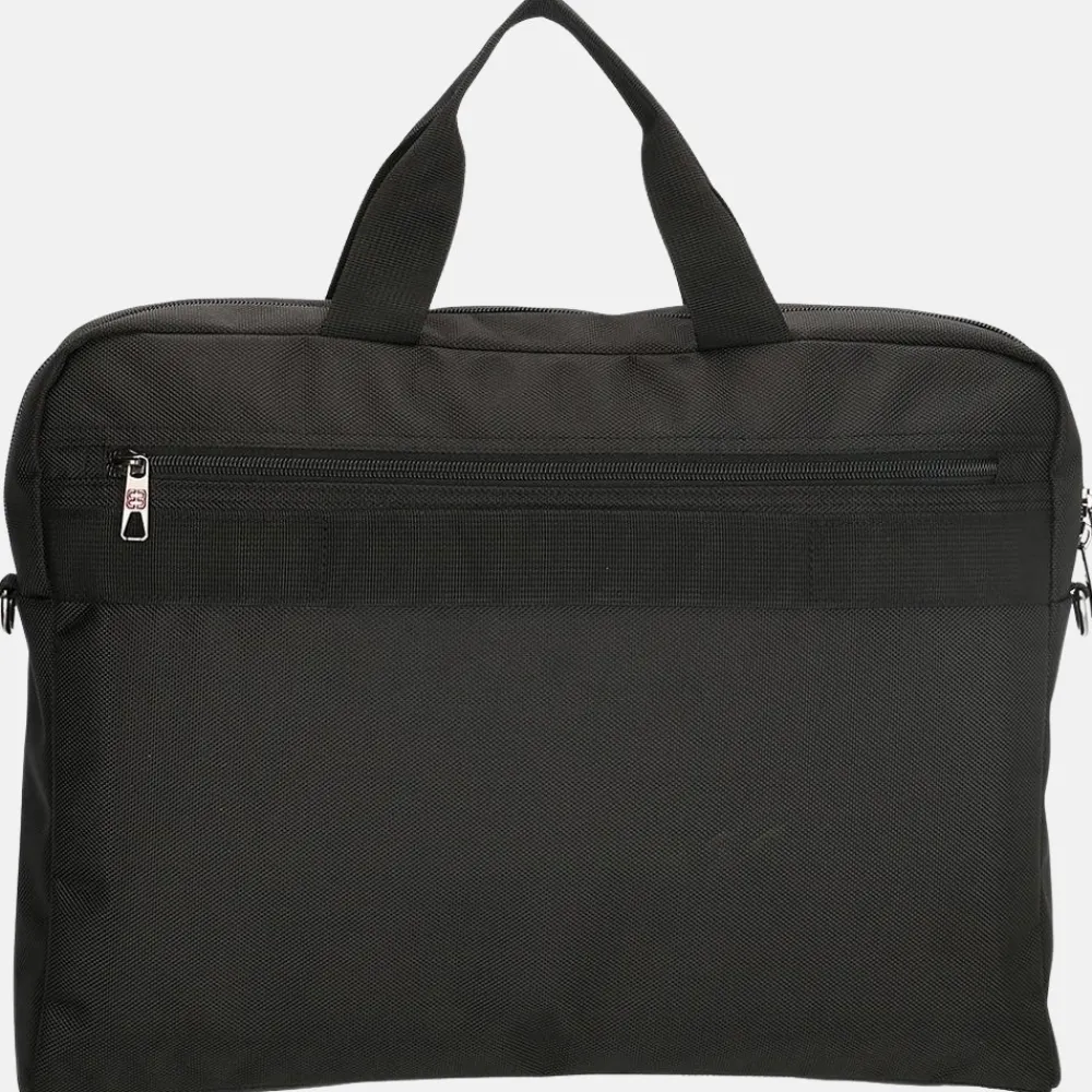 Heren Laptoptassen^Enrico Benetti Cornell laptoptas 17 inch black