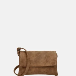 Crossbody Tassen^Enrico Benetti crossbody tas camel