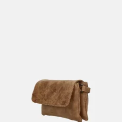 Crossbody Tassen^Enrico Benetti crossbody tas camel