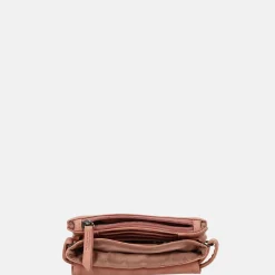 Crossbody Tassen^Enrico Benetti crossbody tas zachtrose