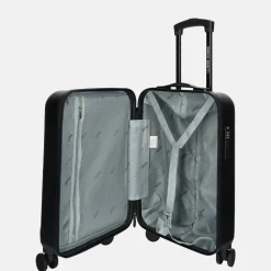 Handbagage Koffers^Enrico Benetti Edmonton handbagage koffer 55 cm zwart