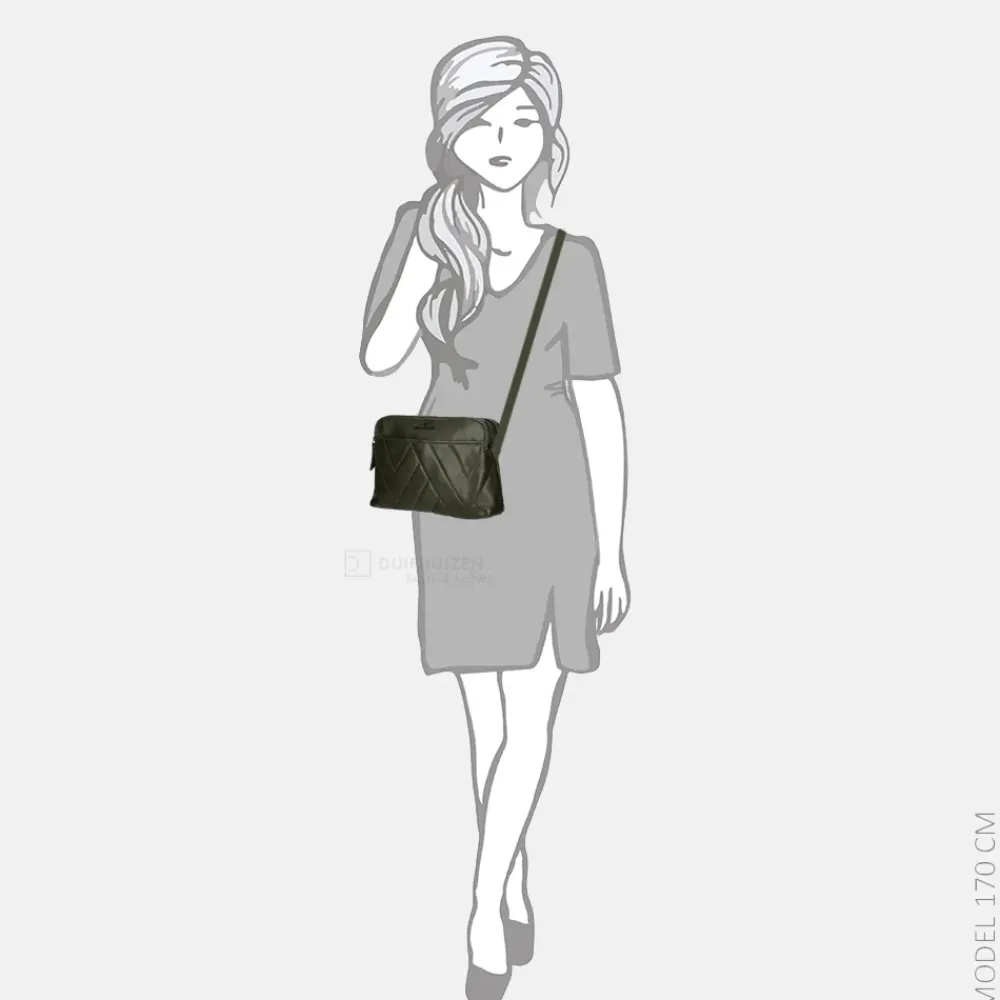 Crossbody Tassen^Enrico Benetti Evie crossbody tas olive