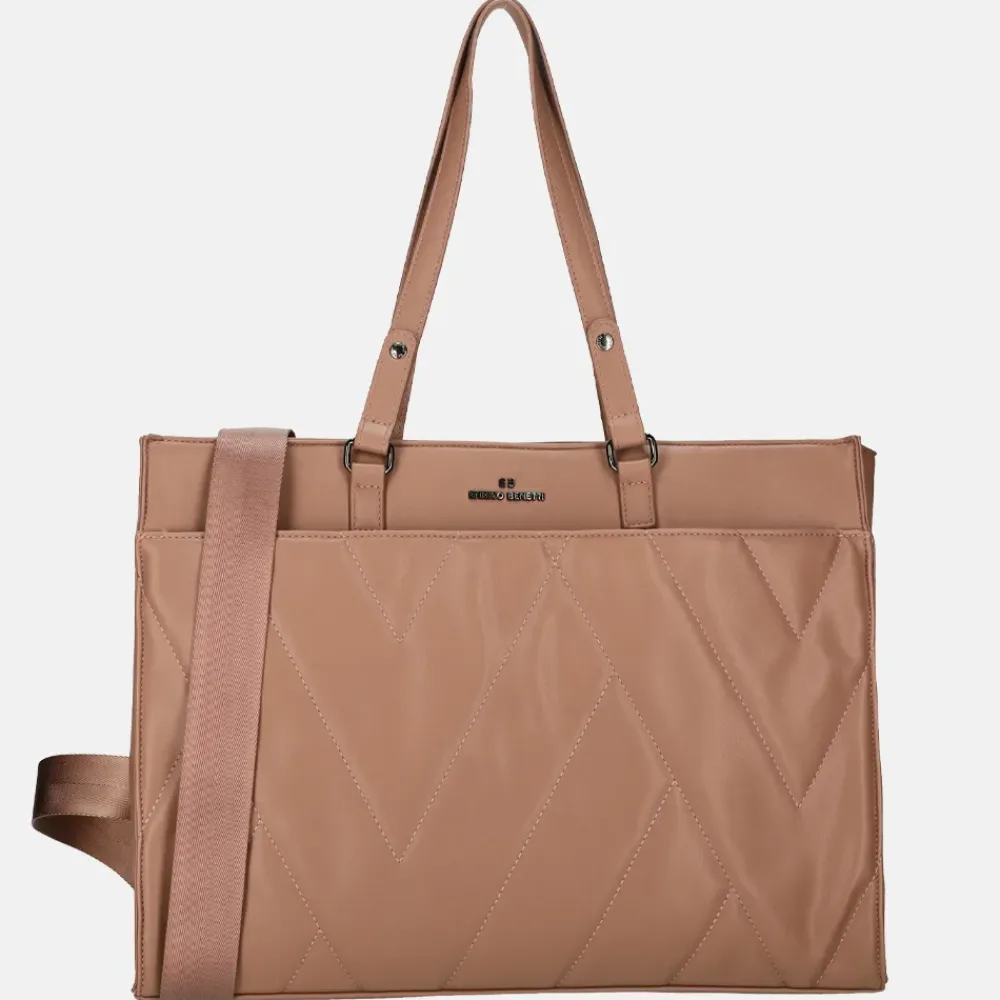 Schoolhandtassen | Dames Laptoptassen^Enrico Benetti Evie shopper 15 inch oudroze