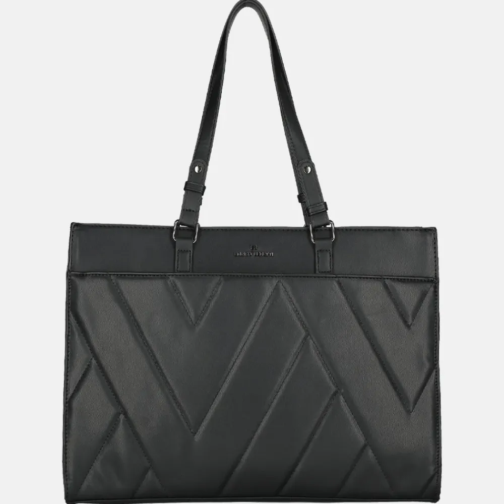 Schoolhandtassen | Dames Laptoptassen^Enrico Benetti Evie shopper 15 inch zwart