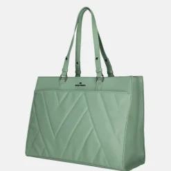 Schoolhandtassen | Dames Laptoptassen^Enrico Benetti Evie shopper 15 inch lichtgroen