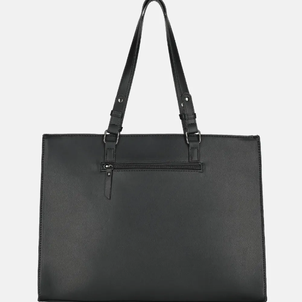 Schoolhandtassen | Dames Laptoptassen^Enrico Benetti Evie shopper 15 inch zwart