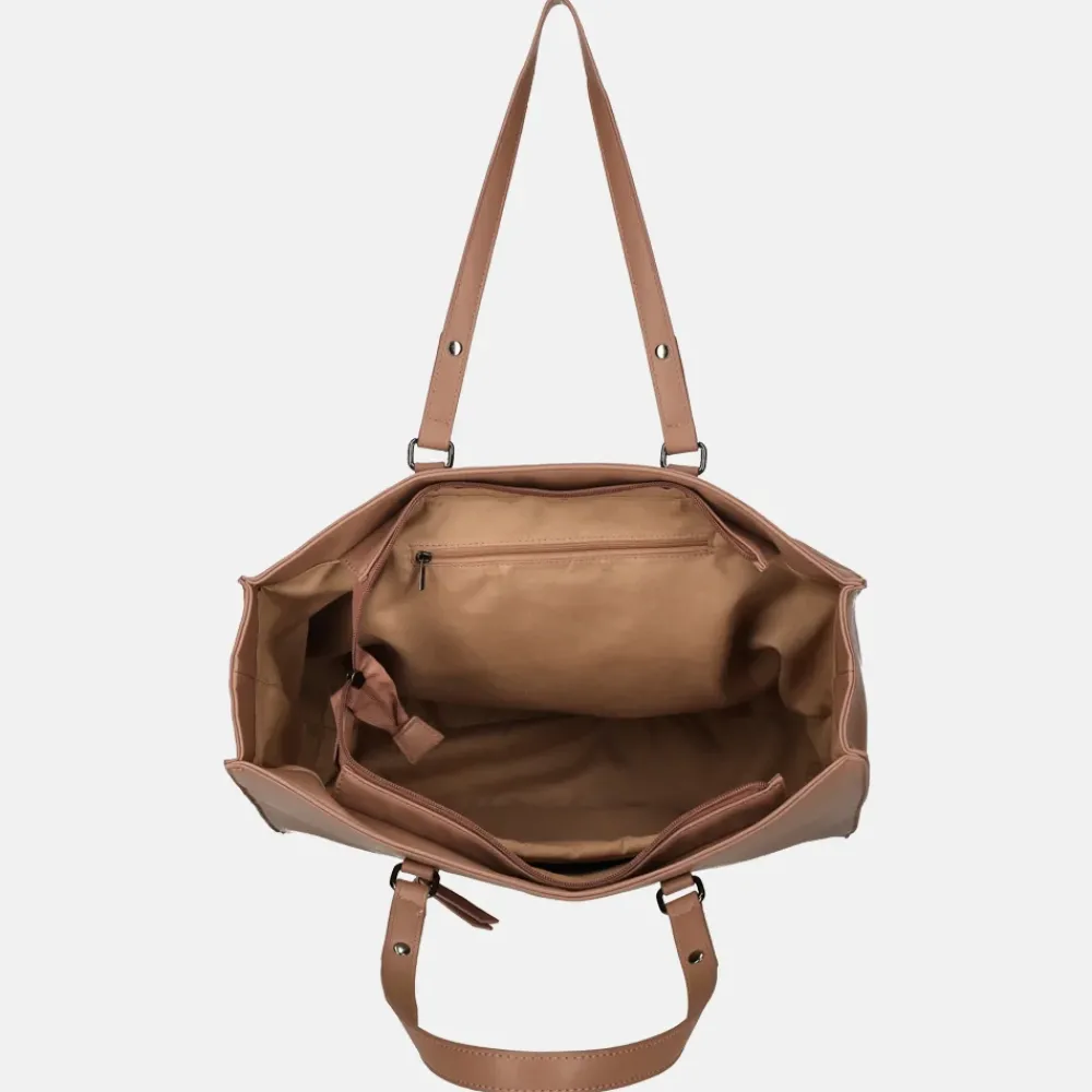 Schoolhandtassen | Dames Laptoptassen^Enrico Benetti Evie shopper 15 inch oudroze