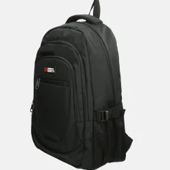 School Rugzakken | School Rugzakken^Enrico Benetti Hamburg laptoprugzak 17 inch zwart