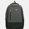 School Rugzakken | School Rugzakken^Enrico Benetti Hamburg rugzak 15 inch grijs